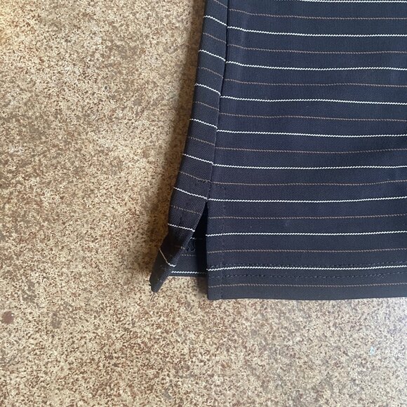 GAP 3/4 Sleeve Black Striped Shirt - Picture 4 of 7